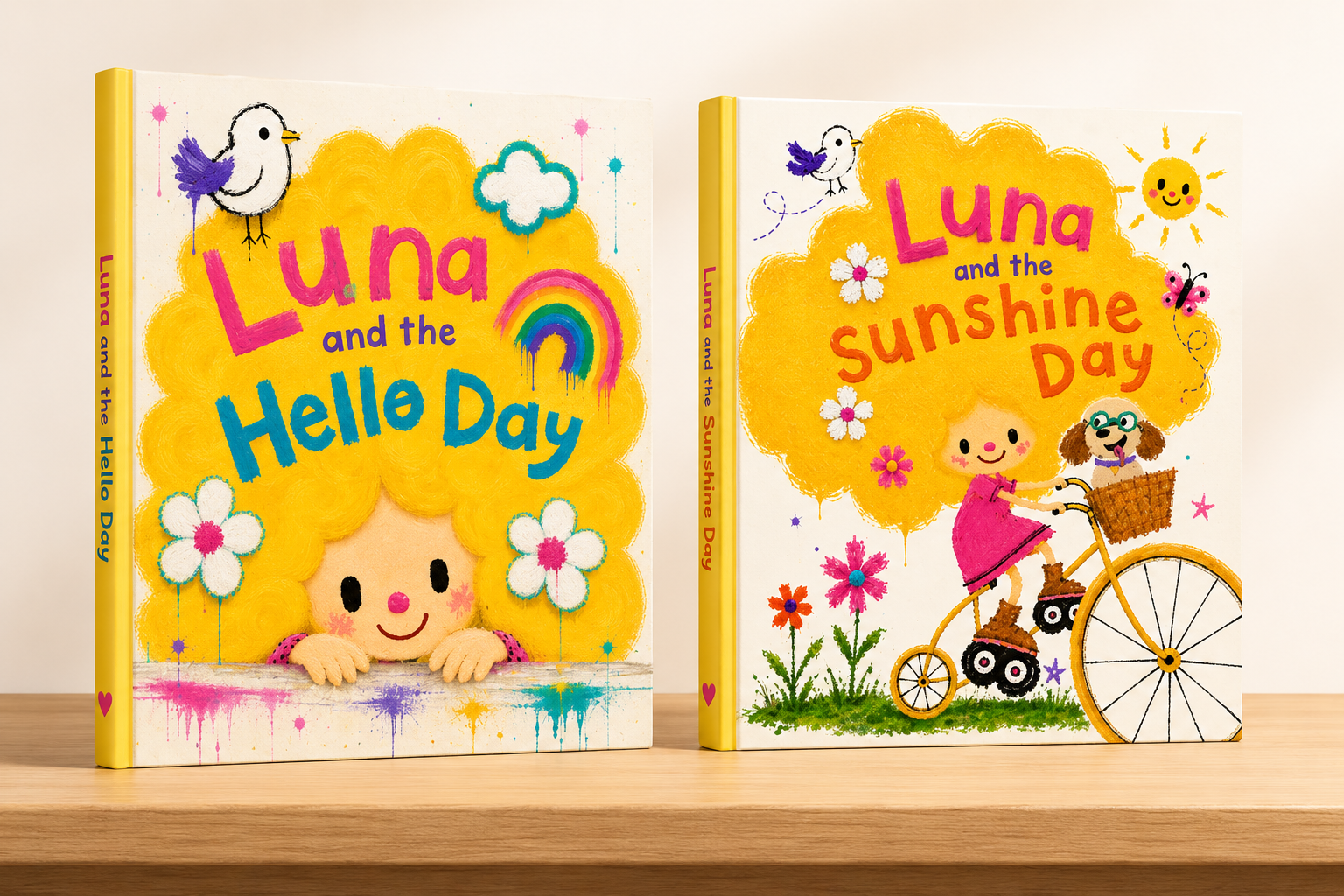 Wondo World Announces the First Two Luna Moonstone Picture Books