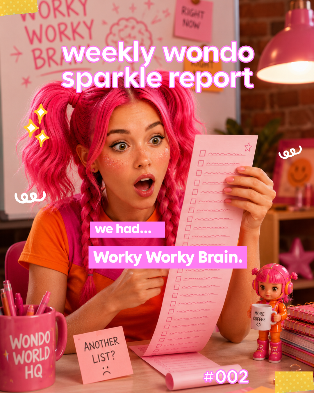 Weekly Wondo Sparkle Report #001