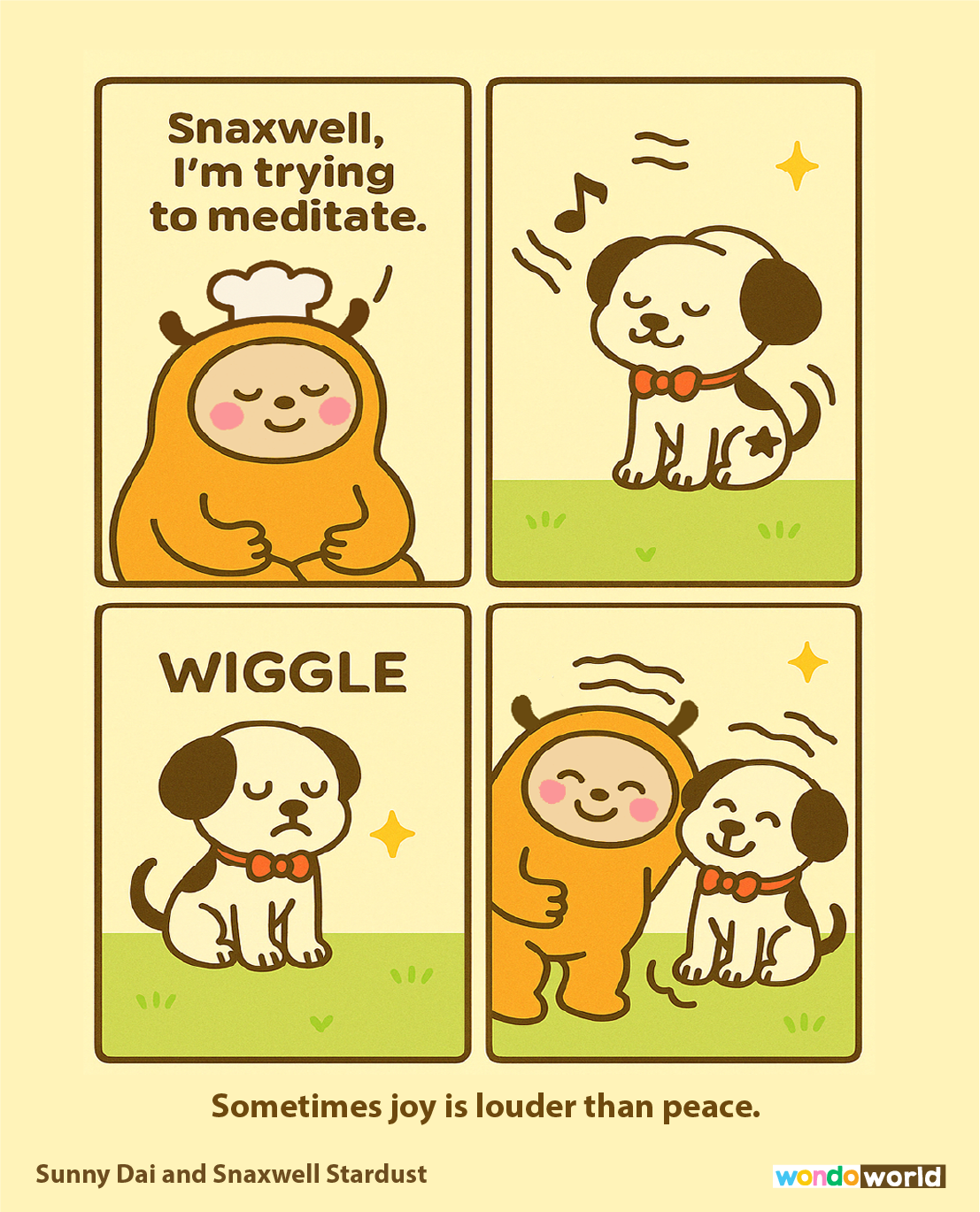 Sometimes Joy Is Louder Than Peace