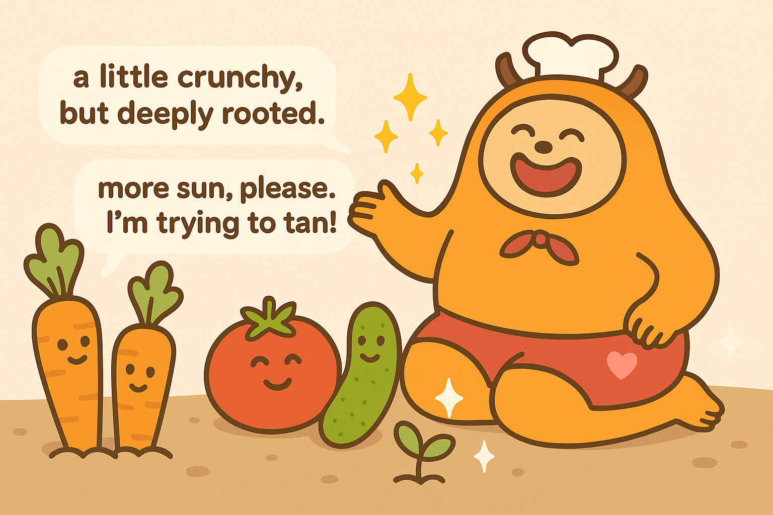 Sunny’s Garden Report: The Carrots Had Opinions