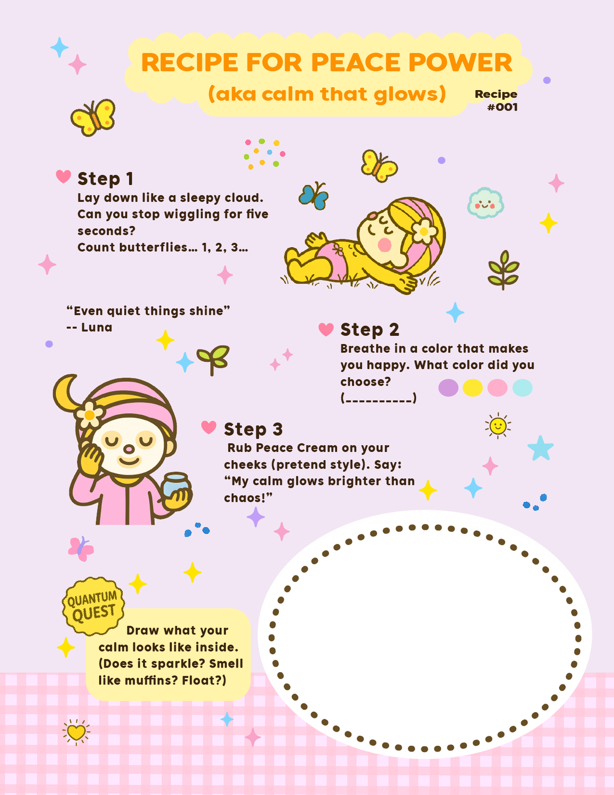 RECIPES FOR STARDUST