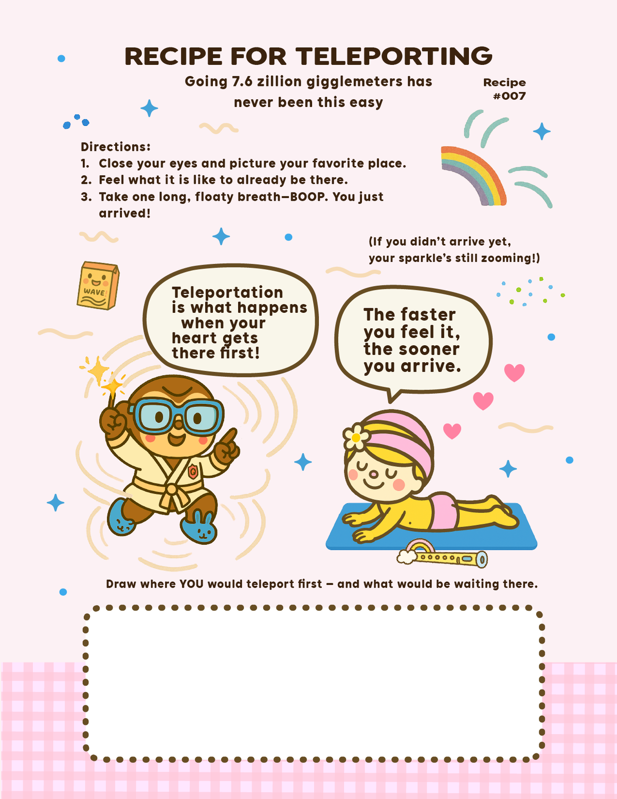 RECIPES FOR STARDUST