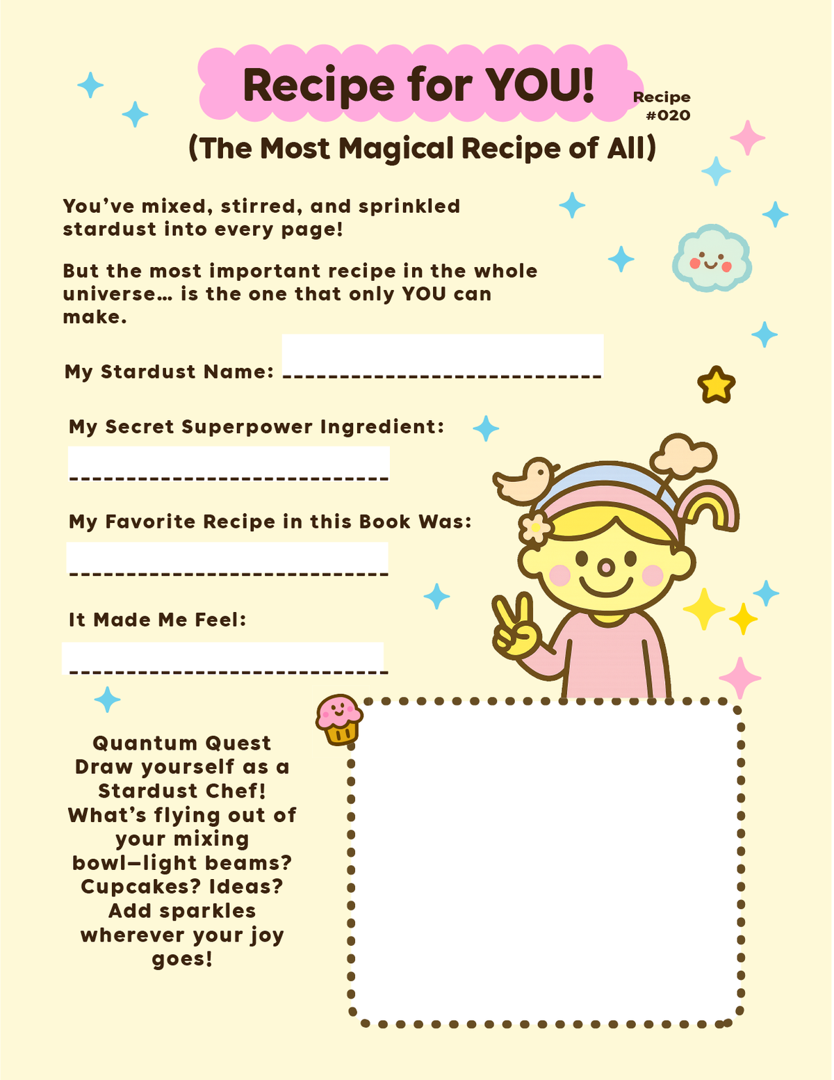 RECIPES FOR STARDUST